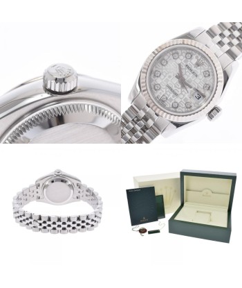 ROLEX Datejust 179174G Ladies SS / WG Watch Automatic Computer (Silver) Dial vente chaude votre 