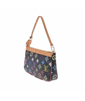 LOUIS VUITTON Louis Vuitton Multicolor Pochette Accessoir Noir M92648 Ladies Monogram soldes