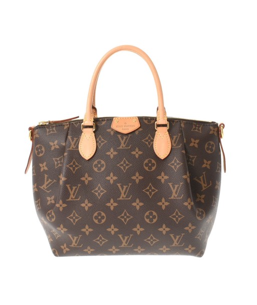 LOUIS VUITTON Monogram Turen PM Brown M48813 Womens Canvas Handbag Comment ça marche