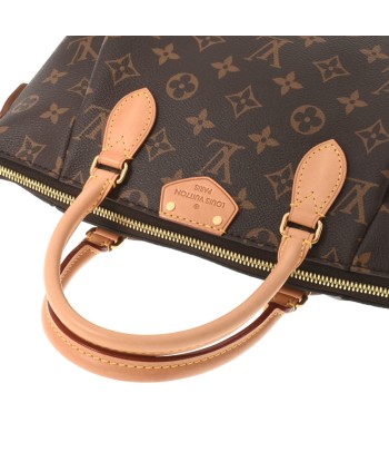 LOUIS VUITTON Monogram Turen PM Brown M48813 Womens Canvas Handbag Comment ça marche