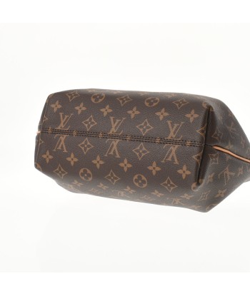 LOUIS VUITTON Monogram Turen PM Brown M48813 Womens Canvas Handbag Comment ça marche