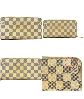 Louis Vuitton Damier Azur Ec-14232 Men,Women,Unisex Damier Azur Coin Purse/coin Case Beige,Damier Azur,Gray,Yellow JUSQU'A -70%! 