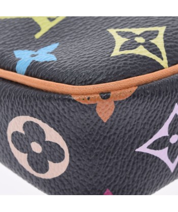 LOUIS VUITTON Louis Vuitton Multicolor Pochette Accessoir Noir M92648 Ladies Monogram soldes