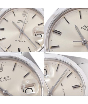 ROLEX Rolex Oyster Date Precision 6694 Boys SS Watch Manual winding Silver dial Comparez plus de prix