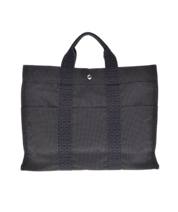 HERMES Hermes Aleline MM Gray Unisex Canvas Tote Bag store