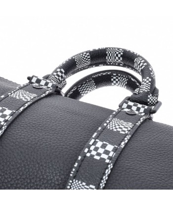 LOUIS VUITTON Louis Vuitton Distorted Keepall XS Black M80202 Unisex Leather Shoulder Bag En savoir plus