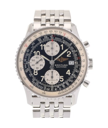 BREITLING Breitling Old Navitimer A13322 Mens SS Watch Automatic Black Dial paiement sécurisé