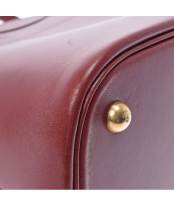 HERMES Hermes Bored 31 Rouge Ash 〇Z engraved (around 1996) Ladies Box Calf Muffler Handbag prix pour 