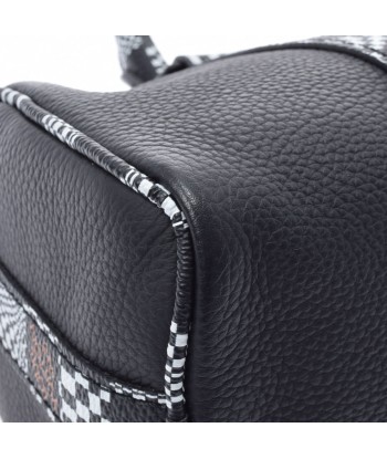 LOUIS VUITTON Louis Vuitton Distorted Keepall XS Black M80202 Unisex Leather Shoulder Bag En savoir plus