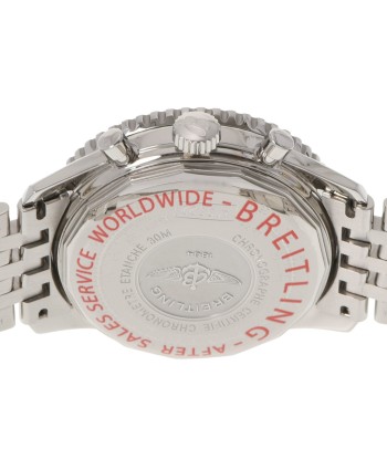 BREITLING Breitling Old Navitimer A13322 Mens SS Watch Automatic Black Dial paiement sécurisé