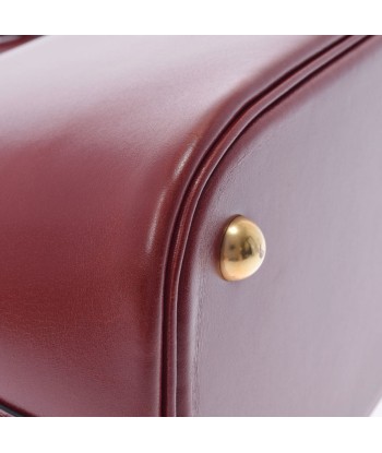 HERMES Hermes Bored 31 Rouge Ash 〇Z engraved (around 1996) Ladies Box Calf Muffler Handbag prix pour 