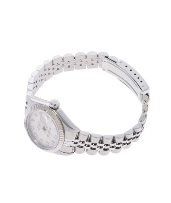 ROLEX Datejust 10P diamond 69174G Ladies SS watch self-winding silver dial Dans la société mordern