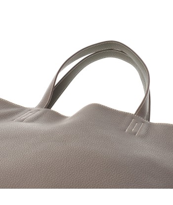 HERMES Hermes Duble Sense 45 Reversible Ethane / Veil Grease  P Engraved (around 2012) Unisex Taurillon Clemence Tote Bag soldes