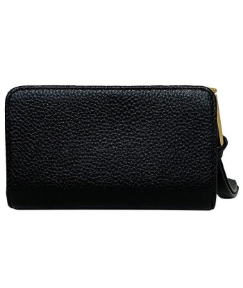 Marc Jacobs Leather Wallet Black Par le système avancé 