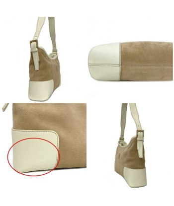 Loewe LeatherSuede Bag BeigeIvoryWhite à prix réduit toute l'année