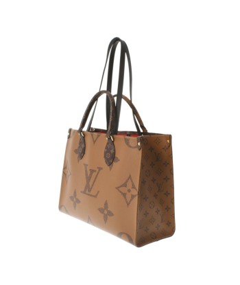 LOUIS VUITTON Monogram Giant on the Go MM Brown M45321 Unisex Canvas Tote Bag en stock