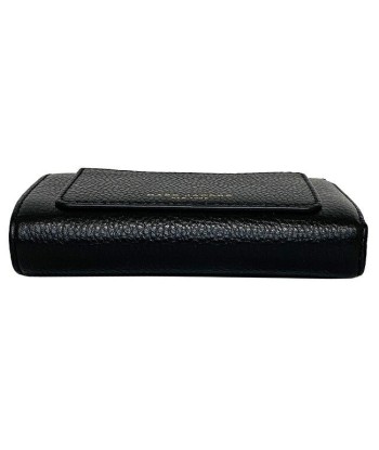 Marc Jacobs Leather Wallet Black Par le système avancé 