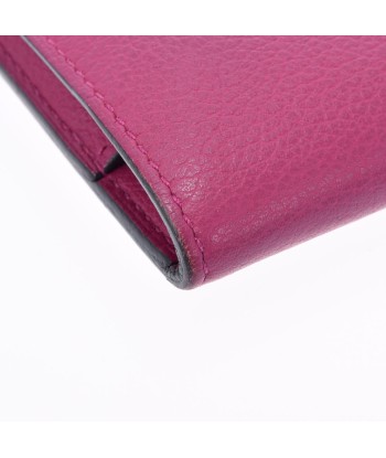 HERMES Hermes Dogon Rose Purple Palladium Metal Fittings C Engraved (Around 2018) Unisex Evercolor Bi-Fold Wallet à prix réduit toute l'année