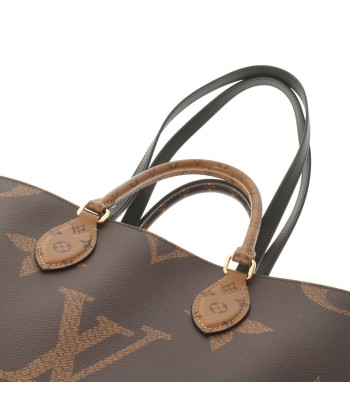 LOUIS VUITTON Monogram Giant on the Go MM Brown M45321 Unisex Canvas Tote Bag en stock