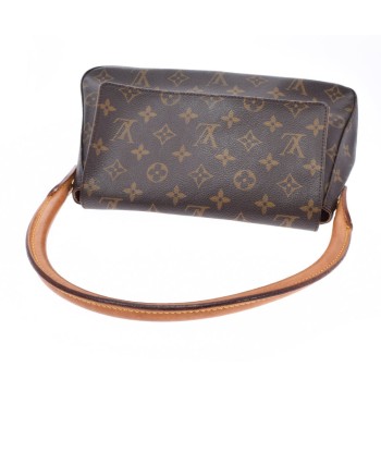 LOUIS VUITTON Monogram Mini Looping Brown M51147 Womens Canvas One Shoulder Bag Jusqu'à 80% De Réduction