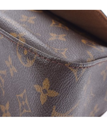 LOUIS VUITTON Monogram Mini Looping Brown M51147 Womens Canvas One Shoulder Bag Jusqu'à 80% De Réduction