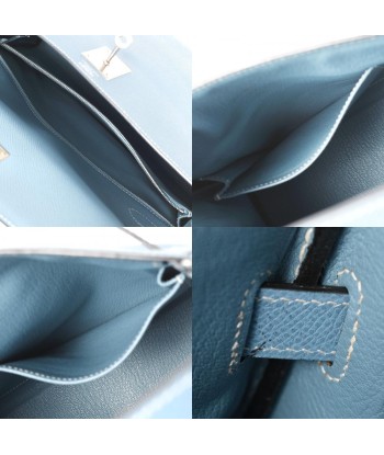 HERMES Hermes Kelly 32 Inner stitch Blue Gene Palladium metal fittings  K engraved (around 2007) Ladies Vaux Epson handbag Comparez et commandez 