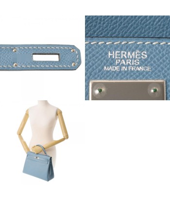 HERMES Hermes Kelly 32 Inner stitch Blue Gene Palladium metal fittings  K engraved (around 2007) Ladies Vaux Epson handbag Comparez et commandez 