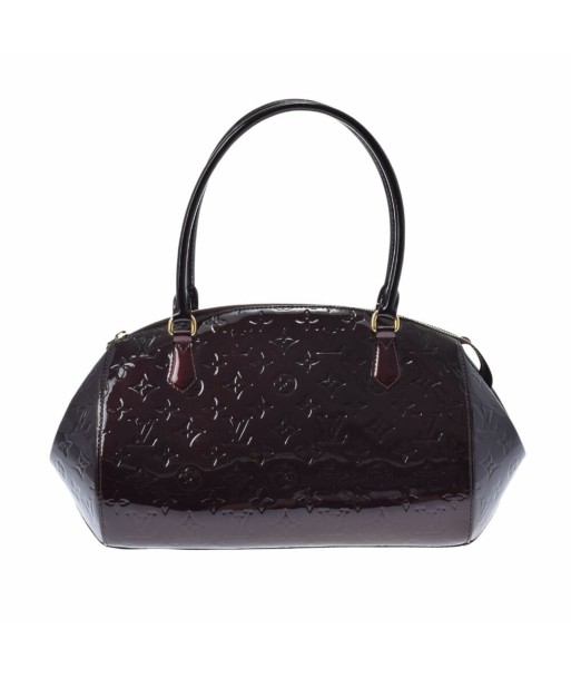 LOUIS VUITTON Louis Vuitton Verni Sherwood GM Amarant M91489 Ladies Monogram Handbag brillant des détails fins