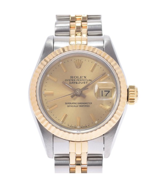 ROLEX Rolex Datejust 69173 Ladies YG / SS Watch Self-winding Champagne Dial Comment ça marche