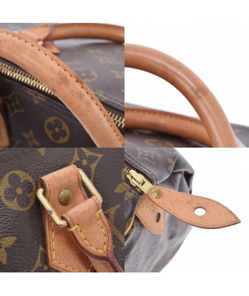 LOUIS VUITTON Monogram Speedy 30 Brown M41526 Womens Canvas Handbag l'évolution des habitudes 