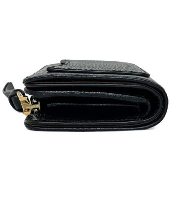 Marc Jacobs Leather Wallet Black Par le système avancé 