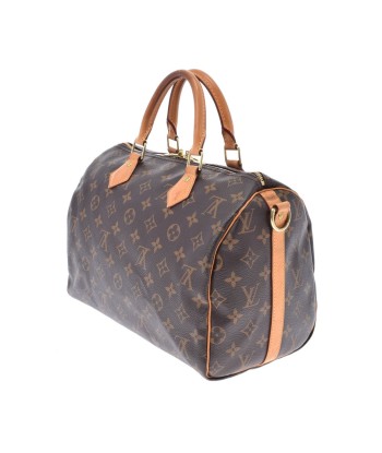 LOUIS VUITTON Monogram Speedy Bandolier 30 Brown M41112 Unisex Canvas Handbag en ligne