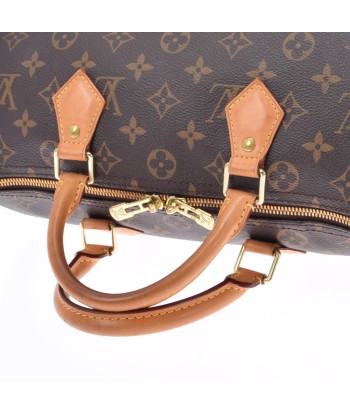 LOUIS VUITTON Monogram Speedy Bandolier 30 Brown M41112 Unisex Canvas Handbag en ligne