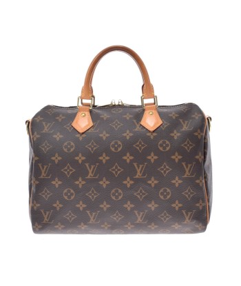 LOUIS VUITTON Monogram Speedy Bandolier 30 Brown M41112 Unisex Canvas Handbag en ligne