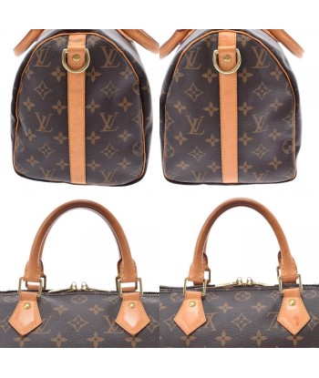 LOUIS VUITTON Monogram Speedy Bandolier 30 Brown M41112 Unisex Canvas Handbag en ligne