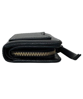 Marc Jacobs Leather Wallet Black Par le système avancé 