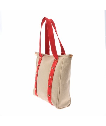 LOUIS VUITTON Antigua Hippo MM Beige M40035 Women's Cotton Canvas Handbag en stock