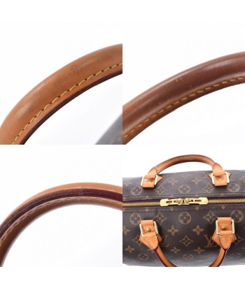 LOUIS VUITTON Monogram Speedy Bandolier 30 Brown M41112 Unisex Canvas Handbag en ligne