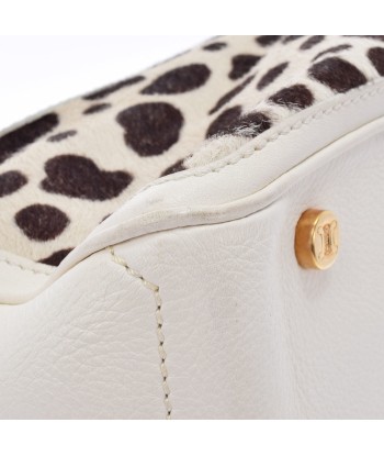 CELINE Celine Boogie Bag White / Brown Womens Leather Harako GP Handbag s'inspire de l'anatomie humaine