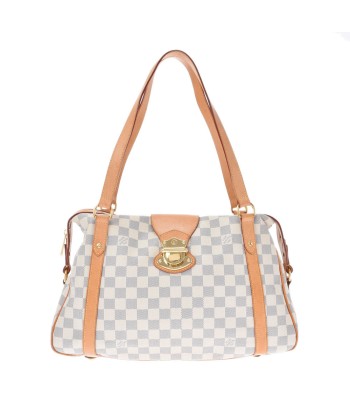 LOUIS VUITTON Louis Vuitton Damier Azul Stresa PM White N42220 Ladies Canvas Shoulder Bag prix pour 