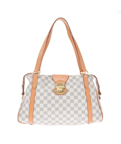 LOUIS VUITTON Louis Vuitton Damier Azul Stresa PM White N42220 Ladies Canvas Shoulder Bag prix pour 