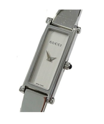 Gucci GUCCI Watch Ladies Quartz Stainless SS 1500L Bangle Square Silver des créatures d'habitude