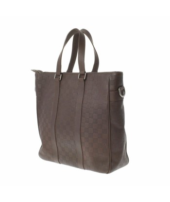 LOUIS VUITTON Louis Vuitton Damier Amphini Neo Tadao PM Meteor N41270 Mens Leather Bag de pas cher