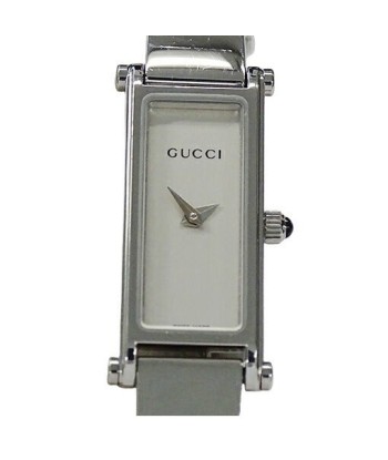 Gucci GUCCI Watch Ladies Quartz Stainless SS 1500L Bangle Square Silver des créatures d'habitude