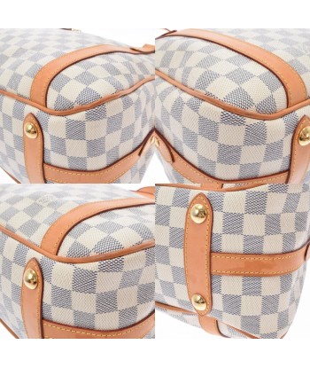 LOUIS VUITTON Louis Vuitton Damier Azul Stresa PM White N42220 Ladies Canvas Shoulder Bag prix pour 