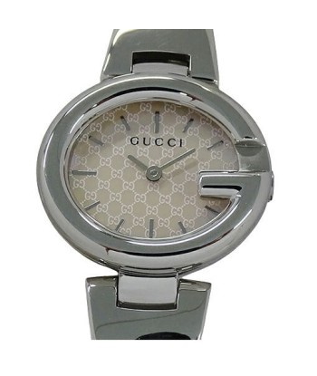 Gucci GUCCI Watch Ladies Shima Shell Quartz Stainless SS 134.5 YA134510 Bangle Silver en ligne