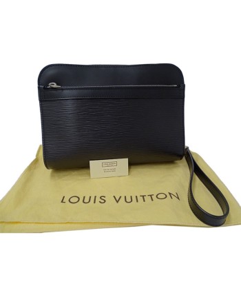 Louis Vuitton LOUIS VUITTON Bag Epi Mens Womens Second Clutch Osh Noir Black M59362 les ctes