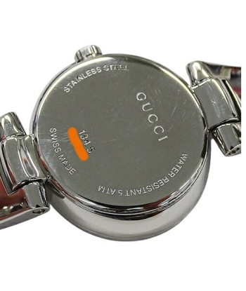 Gucci GUCCI Watch Ladies Shima Shell Quartz Stainless SS 134.5 YA134510 Bangle Silver en ligne