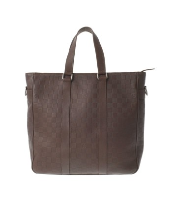 LOUIS VUITTON Louis Vuitton Damier Amphini Neo Tadao PM Meteor N41270 Mens Leather Bag de pas cher