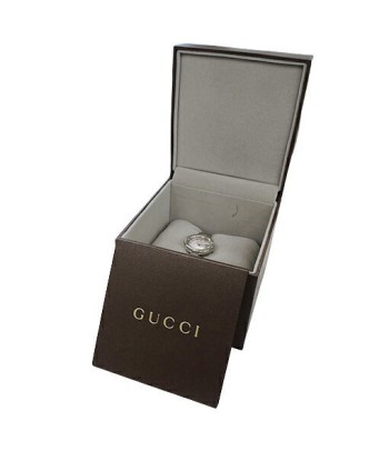 Gucci GUCCI Watch Ladies Shima Shell Quartz Stainless SS 134.5 YA134510 Bangle Silver en ligne